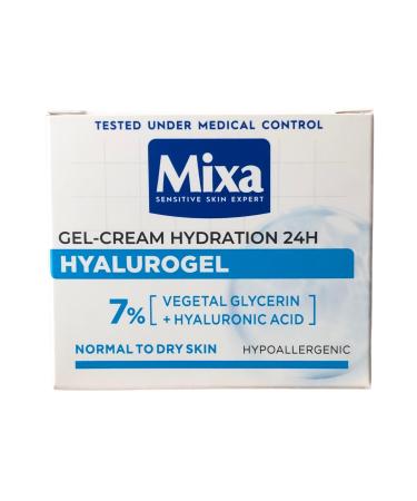 Mixa Hyalurogel Intensive Hydration Cream Gel for Normal Dehydrated Skin 50ml