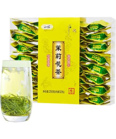Tea Leaves Jasmine Tea 32 Count Delicate Fragrance Jasmine Green Tea Picking Before Pure Brightness for Guests Receiving - Buy Online on GoSupps.com