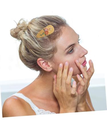 minkissy 6 Pairs Hairpin Fabric Hair Barrettes Bobby Pins for Girls Kid Hair Accessories Little Girl Hair Clips Cloth Hair Clips Plant Headwear Dance Accessories for Girls Fabric Hair Clips - Buy Online on GoSupps.com