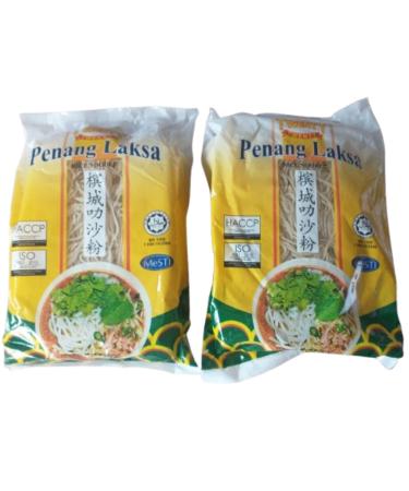 Twenty Twenty Penang Laksa Halal Thin Rice Noodles 2 Pack 400g Each