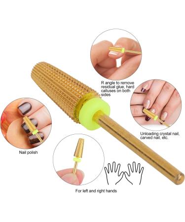 Nail Polishing Head Professional Nail Drill Bit for Manicure Pedicure Buffing Polishing Nails Compatible with Most Electric Nail Files Easy to Attach/Remove Suitable for Professional & Home Use - Buy Online on GoSupps.com