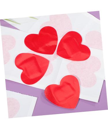 Buy FRCOLOR 25pcs Heart Shaped Stickers - Self-Adhesive Care Patches & Bandages for Home Use | Red Heart Stickers (3.80X3.20X0.20CM) - Fast International Shipping - Buy Online on GoSupps.com