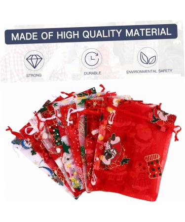 PLAFOPE 36pcs Christmas Cheesy Bag Clear Bags The Xmas Favor Bag Wrapping Bags Jewelry Elk 10X15CM As Shown - Buy Online on GoSupps.com