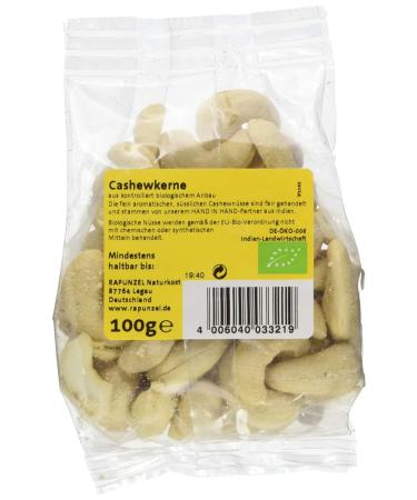 Buy Organic Rapunzel Whole Cashews (4 x 100g) - Premium Quality International Shipping - Buy Online on GoSupps.com