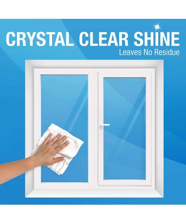 MiracleWipes for Glass - Disposable Streak-Free Cleaning Wipes - 60 Count Pack - Ideal for Mirrors, Windows, Kitchen, Home, and Auto - Buy Online on GoSupps.com