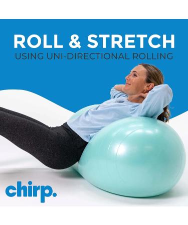 Chirp Cloud Peanut Mobility Ball 2 Pack for Back Therapy & Sensory Massage | Exercise & Balance Tool for Adults | Ideal for Autism & ADHD | Labor Prep Aid - Buy Online on GoSupps.com