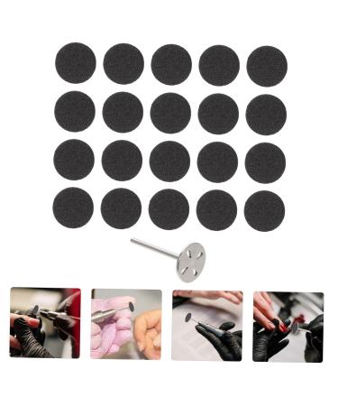 HOMSFOU 5 Sets Nail Polishing Sheets Sandpaper Disk Pads Manicure Sanding Paper Metal Nail Disks Metal Bit Disc Sanding Disc Attachment Electric Stainless Steel Sole of Foot Dish Washer - Buy Online on GoSupps.com