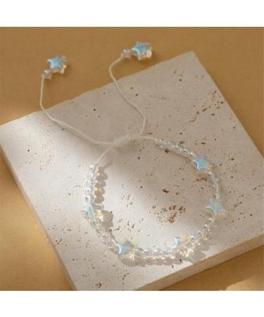 Oralgo Crystal Star Friendship Bracelet - Adjustable Foot Chain - Perfect Valentine's Day Gift for Women & Girls - Buy Online on GoSupps.com