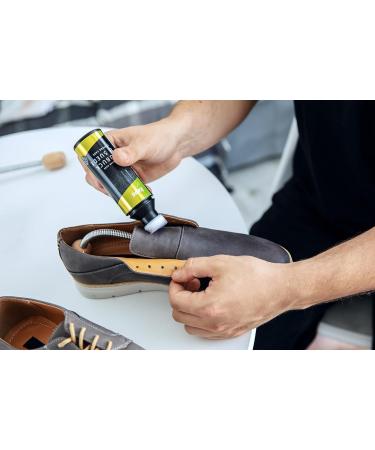 Kaps Leather Conditioner & Colour Restorer for Nubuck & Suede | Sponge Applicator & Shoe Brush Included | Softener for Shoes & Accessories - Buy Online on GoSupps.com
