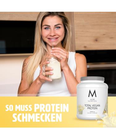 Buy MORE NUTRITION Total Vegan Protein - Vanilla | 2x600g Pack | International Shipping Available - Buy Online on GoSupps.com