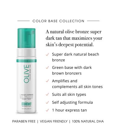 MineTan Color Correcting Self Tanner Mousse - 1 Hour Fast 100% Natural Self Tanning Foam - Salon Professional Ultra Moisturizing Vegan Sunless Tanner - 200ml - Buy Online on GoSupps.com