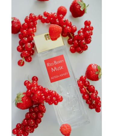 Alyssa Ashley Red Berry Musk - Perfume for Women - Musk and Vanilla Perfume with Bergamot Jasmine Magnolia - Elegant Women's Fragrances - 1.7 oz - Buy Online on GoSupps.com
