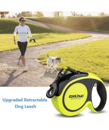 Pecco Retractable Dog Lead 5M Extendable Dog Lead Heavy Duty Leash for Medium& Large Dogs 16 feet Extensive Dog Leash with One Button Brake & Lock System Up to 50KG - Buy Online on GoSupps.com