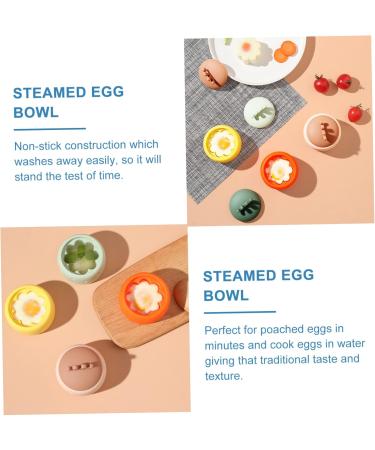 Alipis 3 Pcs Steamed Egg Mold Silicone Molds Supplementary Food Bread Diy Mold Cake Food Supplement Baby - Buy Online on GoSupps.com