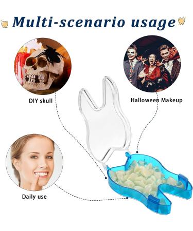 Resin Teeth Veneers for Halloween Cosplay Party Makeup - 200 Pieces - Buy Online on GoSupps.com