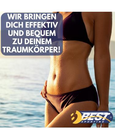 Best Sporting Pilates Power Toning Ring - 37 cm Blue | Medium Resistance Fitness Ring with Foam Handles - Buy Online on GoSupps.com