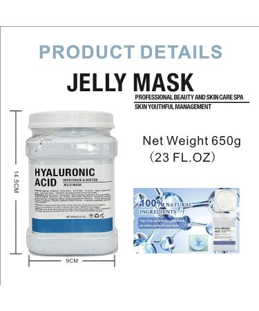 Hydrating Jelly Mask Powder | Professional Peel Off Hydrojelly Mask | Moisturizing & Brightening Formula for Wrinkles & Acne | 23 Fl Oz - Buy Online on GoSupps.com