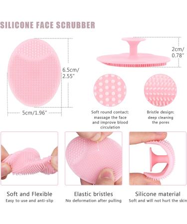 Yebeauty Silicone Facial Cleansing Brush Set - 15 Piece Set for Skincare - Face Scrubber, Nose Blackhead Remover, Exfoliating Lip Brush - Buy Online on GoSupps.com