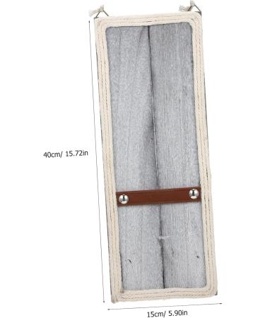 BIUDECO Rope Floral Decorative Painting Vintage Decor Room Decor Wall Art Artificial Flower Unique Wooden - Buy Online on GoSupps.com