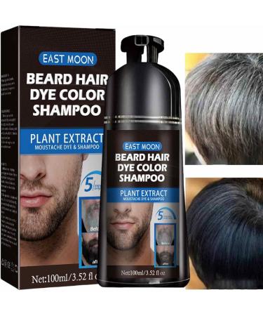 Does Bart Coloring Shampoo for Men - Remove Gray Beard Fast Black Color & Enhance Fullness | Beard Care 100ml - Buy Online on GoSupps.com