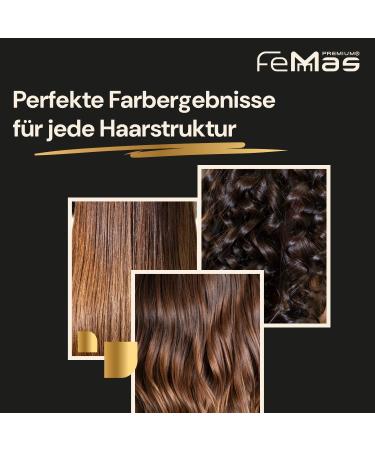  Femmas FemMas Ultra Intense Light Brown Hair Colour 5.00 I Cream with Argan Keratin and Ceramide Oil I As a permanent hair colour for vibrant long-lasting colour results - Buy Online on GoSupps.com