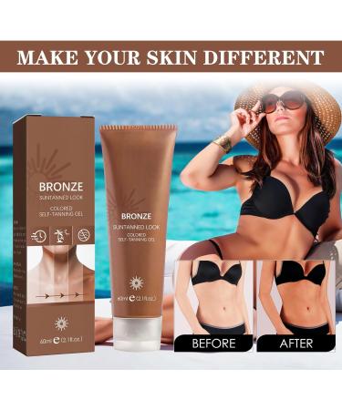 Funnaura Sunbed Tanning Accelerator Lotion Tinted Self Tan Enhancer Gel for Sun Bed - Buy Online on GoSupps.com