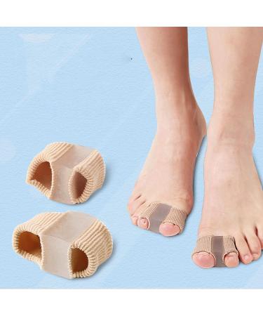 4-Piece Toe Spreader & Double Hole Straightener for Hammer Toes | Comfortable Soft Support for Men & Women - Buy Online on GoSupps.com