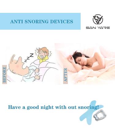San Yare Snore Stopper Set - 4 Nose Clips, 30 Mouth Tapes | Reduce Snoring & Improve Sleep Quality - Buy Online on GoSupps.com