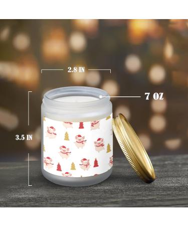 Premium Vanilla Scented Candles | 7 oz Aromatherapy Jar Candles Gift Set for Women - Perfect Birthday & Christmas Gifts - Buy Online on GoSupps.com