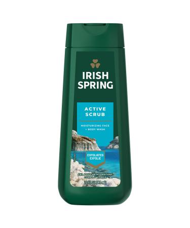 Irish Spring Active Scrub Body Wash for Men  20 Oz Natural 20 Fl Oz (Pack of 1) - Buy Online on GoSupps.com