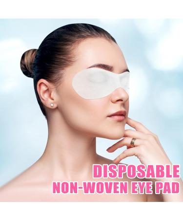 Disposable Non Woven Eye Care Masks - 200 Sheets Eye Covers for Skincare & Makeup | Cotton Facial Spa Paper - Buy Online on GoSupps.com