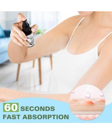 Buy Pure Magnesium Oil Spray for Feet | Organic & Natural Easy Absorb Magnesium Spray - International Shipping Available - Buy Online on GoSupps.com