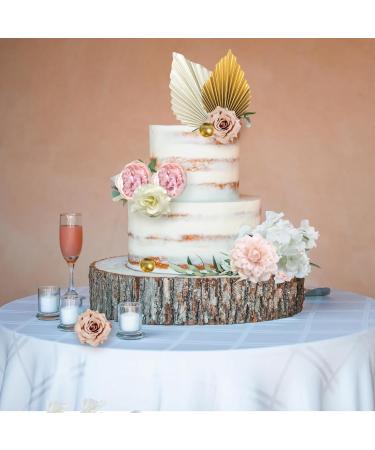 Euduq 29-Piece Boho Cake Decoration Set - Floral & Palm Leaf Decor for Birthdays Weddings & Baby Parties - Buy Online on GoSupps.com