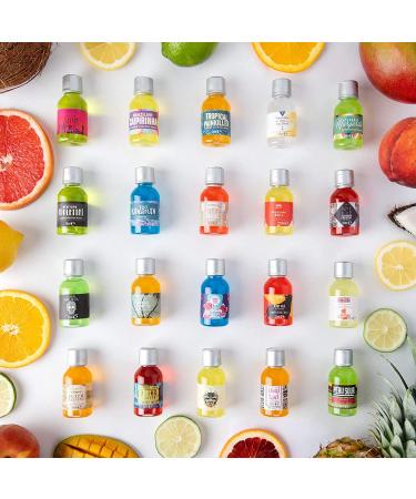 Thoughfully Cocktails Mix and Match Mini Sampler Set - Vegan & Vegetarian, Tropical & Classic - 20 Mixers (Alcohol Free) - Buy Online on GoSupps.com