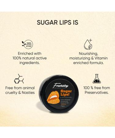 Lip Scrub For Removing Dead Skin Lighten & Smoothness Lips For Dark And Dry Lips & Smokers Men & Women 15 GM - Buy Online on GoSupps.com
