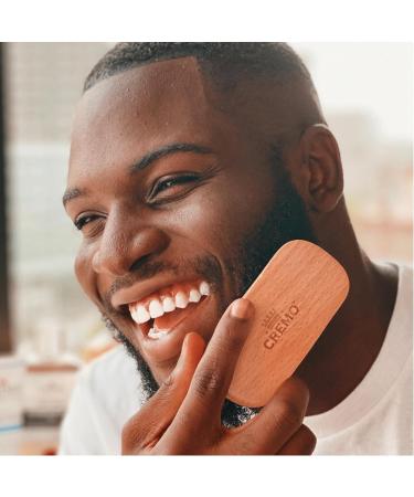 Cremo Bristle Beard Brush With Wood Handle To Shape Style And Groom Any Length Facial Hair - Buy Online on GoSupps.com