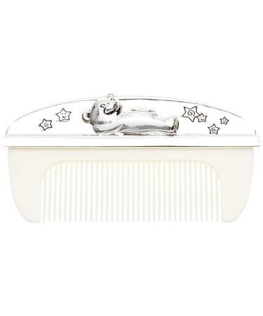 Widdop & Bingham CG309 Birth/Baptism Gift Set - Silver Plated Brush & Comb | International Shipping Available - Buy Online on GoSupps.com