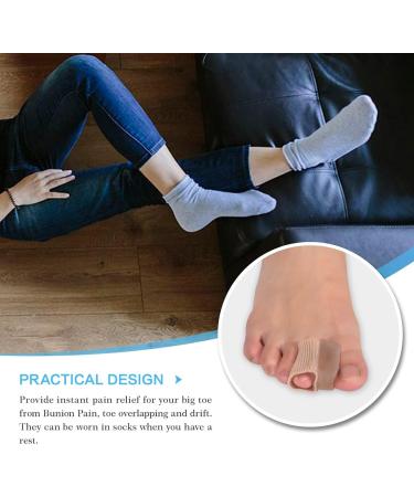 Bunion Corrector Toe Sleeves for Women Men - Toe Protector with Gel Spacers - Straighteners & Correctors Bandage Sleeve Tube - Buy Online on GoSupps.com