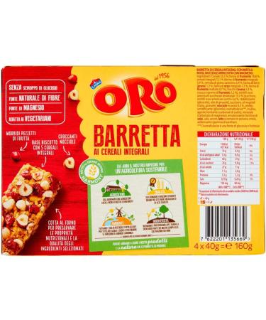  CAIYA 3X Gold Saiwa - Gold Finger with whole grain and cranberries and hazelnuts 160g - Bars Snack - Buy Online on GoSupps.com