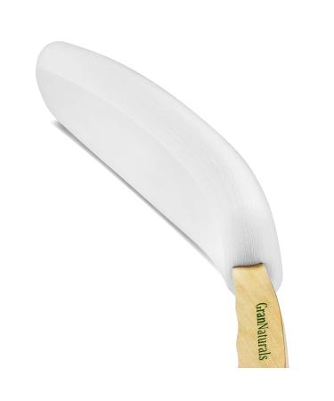 GranNaturals Long Curved Lotion Applicator for Back, Feet, and Legs - Sunscreen, Self-Tanning, Acne, Body Wash - Elderly Aid - Buy Online on GoSupps.com