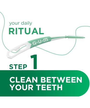 Gum Soft-Picks Pro Interdental Cleaner | Curved Design for Easy Access | Gentle on Sensitive Gums | Bulk Pack (3x60) - Buy Online on GoSupps.com