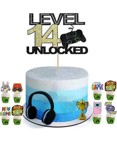 14th Birthday Cake Toppers for Boys 14th Video Game Cake Toppers 24PCS Boys Birthday Party Decorations Gaming Theme Cake Toppers with Ballons 14th Personalised Cake Topper for Boys (14) - Buy Online on GoSupps.com