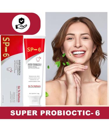 2 Pcs Sp-6 Probiotic Ultra Whitening Toothpaste Sp 6 Toothpaste Deep Cleaning Care Stain Removing Fresh Breath. Jasmin Mint-/2 Pcs 4.23 Fl Oz (Pack of 1) - Buy Online on GoSupps.com