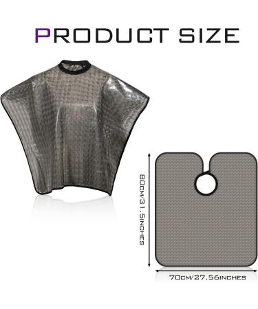 3-Piece Waterproof Hair Dye Capes Set - Salon Capes for Hair Stylists & Clients | Beard Shampoo & Cutting Smocks | Available in 3 Colors - Buy Online on GoSupps.com