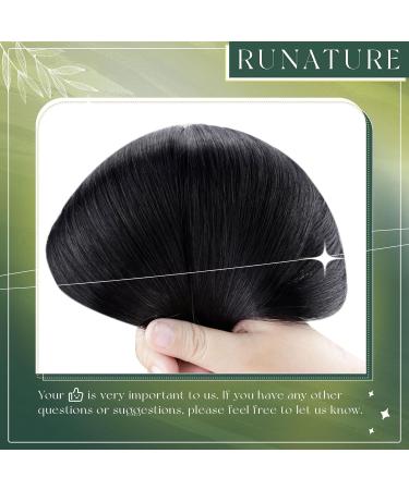 RUNATURE Nano Ring Hair Extensions Black Human Hair Nano Beads Hair Extensions Black Nano Hair Extensions Real Human Hair 22Inch 50 Gram 22" 1.1Nano#1 - Buy Online on GoSupps.com