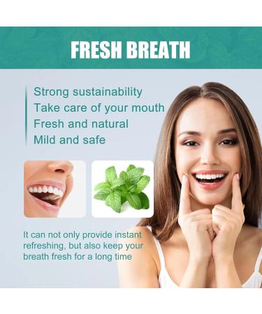 Fresh Breath Oral Care Serum Natural Bad Breath Remover Drops | Convenient Breath Freshening Oil | 3 Pieces for Travel - Buy Online on GoSupps.com