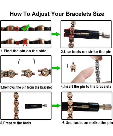 Copper Anklet Bracelet for Women - Crystal Healing for Arthritis Pain Relief - Buy Online on GoSupps.com