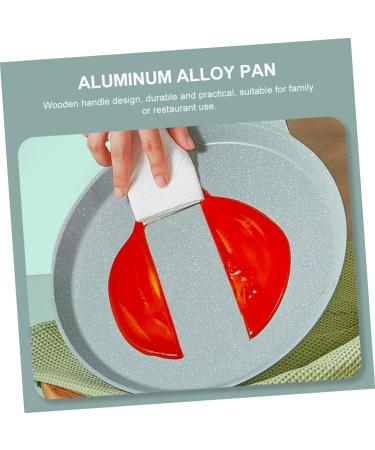 ABOOFAN 1 Pc Non Stick Pan Camping Pancake Making Pan Korean Grill Pan Eggs in Skillet Steak Making Pan Breakfast Baking Pan Egg Omelette Pan Mini Egg Pan Wood Simple South Korea - Buy Online on GoSupps.com