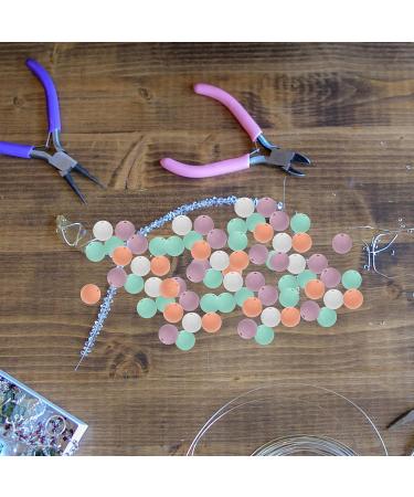 COHEALI 50pcs Round Silicone Beads Bulk for DIY Nursing Necklace & Bracelet - Assorted Colors | 1.5x1.5cm - Buy Online on GoSupps.com