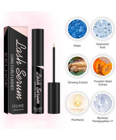 Obidodi Eyelash Serum Without Hormones Long Lasting Serum Eyebrow Enhancer and Eyelash Care for Growth and Thickness 3.5ml - Buy Online on GoSupps.com